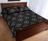 Dice Casino Print Pattern Bed Set Quilt-grizzshop