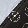 Dice Casino Print Pattern Blanket-grizzshop