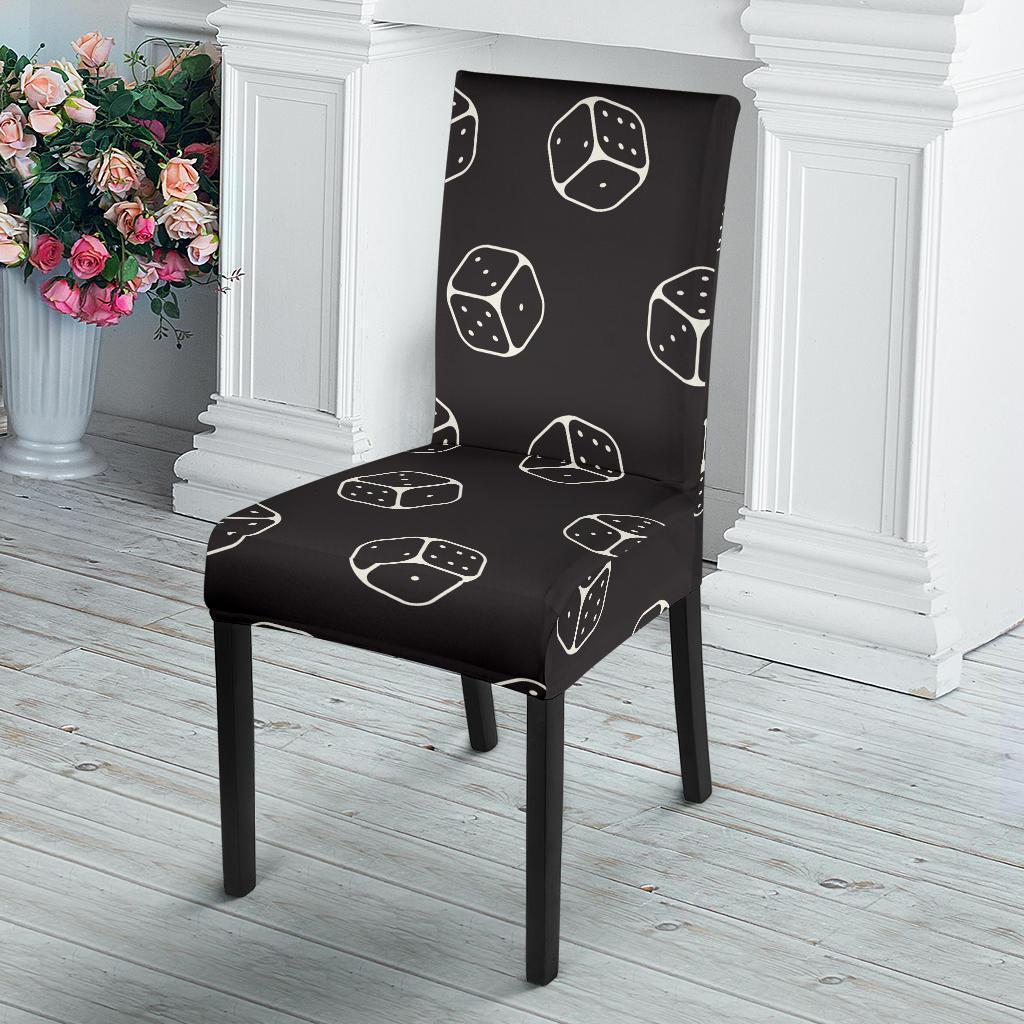 Dice Casino Print Pattern Chair Cover-grizzshop