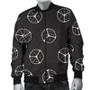 Dice Casino Print Pattern Men's Bomber Jacket-grizzshop