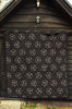 Dice Casino Print Pattern Quilt-grizzshop