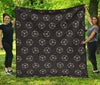 Dice Casino Print Pattern Quilt-grizzshop