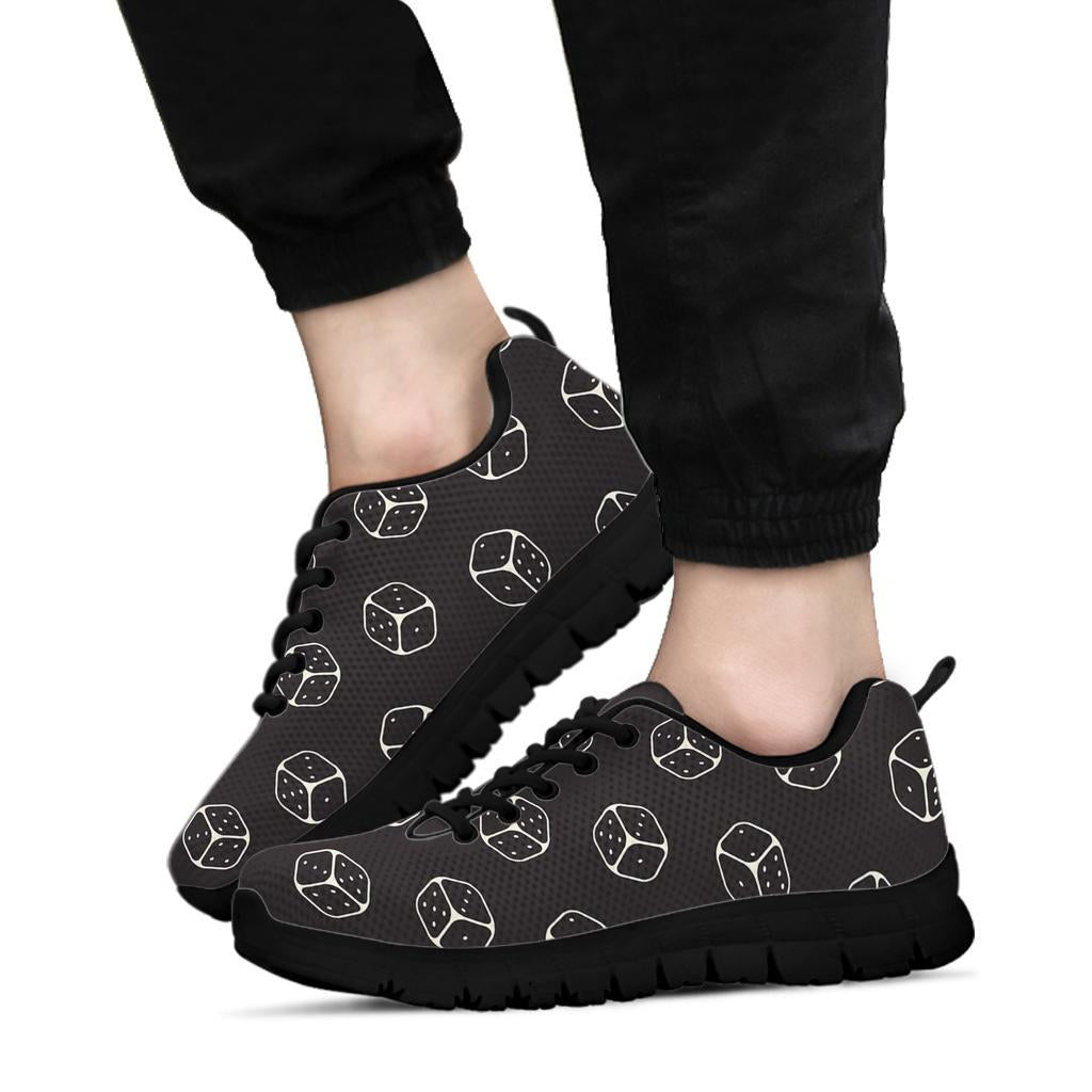 Dice Casino Print Pattern Sneaker Shoes For Men Women-grizzshop