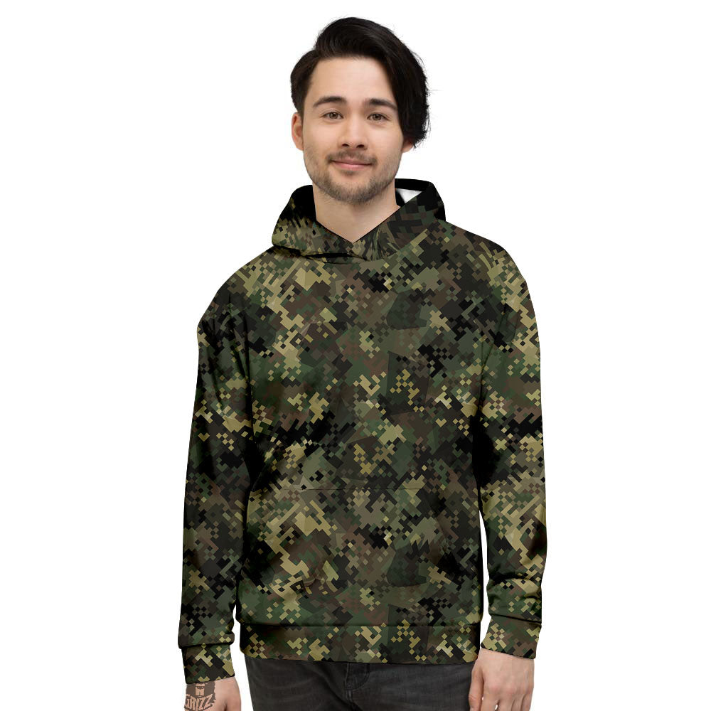 Digital camo hoodie best sale