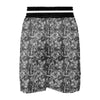 Digital Camo Grey Print Pattern Boxing Shorts-grizzshop
