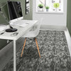 Digital Camo Grey Print Pattern Floor Mat-grizzshop
