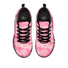 Digital Camo Pink Print Pattern Black Sneaker-grizzshop