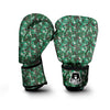 Digital Camo White And Green Print Boxing Gloves-grizzshop