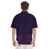 Digital Landscape 8-Bit Pixel Print Men's Short Sleeve Shirts-grizzshop