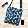 Dino Cartoon Dinosaur Pattern Print Crossbody Bags-grizzshop