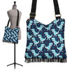 Dino Cartoon Dinosaur Pattern Print Crossbody Bags-grizzshop