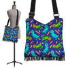 Dino Dinosaur Cartoon Pattern Print Crossbody Bags-grizzshop