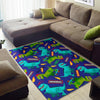 Dino Dinosaur Cartoon Pattern Print Floor Mat-grizzshop