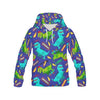 Dino Dinosaur Cartoon Pattern Print Men Pullover Hoodie-grizzshop