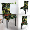 Dino Dinosaur Palm Leaf Pattern Print Chair Cover-grizzshop