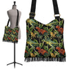 Dino Dinosaur Palm Leaf Pattern Print Crossbody Bags-grizzshop