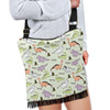 Dino Roar Dinosaur Pattern Print Crossbody Bags-grizzshop