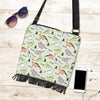 Dino Roar Dinosaur Pattern Print Crossbody Bags-grizzshop