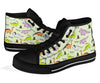 Dino Roar Dinosaur Pattern Print Men Women's High Top Shoes-grizzshop