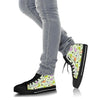 Dino Roar Dinosaur Pattern Print Men Women's High Top Shoes-grizzshop