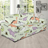 Dino Roar Dinosaur Pattern Print Sofa Covers-grizzshop