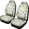 Dino Roar Dinosaur Pattern Print Universal Fit Car Seat Cover-grizzshop