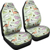 Dino Roar Dinosaur Pattern Print Universal Fit Car Seat Cover-grizzshop