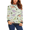 Dino Roar Dinosaur Pattern Print Women's Sweatshirt-grizzshop