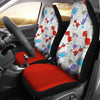 Dinosaur Red Car Seat Covers-grizzshop