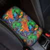 Dinosaur T-rex Graffiti Print Car Console Cover-grizzshop