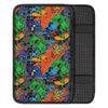 Dinosaur T-rex Graffiti Print Car Console Cover-grizzshop