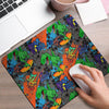 Dinosaur T-rex Graffiti Print Mouse Pad-grizzshop