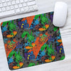 Dinosaur T-rex Graffiti Print Mouse Pad-grizzshop