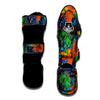 Dinosaur T-rex Graffiti Print Muay Thai Shin Guard-grizzshop