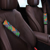 Dinosaur T-rex Graffiti Print Seat Belt Cover-grizzshop