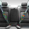 Dinosaur T-rex Graffiti Print Seat Belt Cover-grizzshop