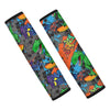 Dinosaur T-rex Graffiti Print Seat Belt Cover-grizzshop