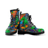 Dinosaur T-rex Graffiti Print Women's Boots-grizzshop