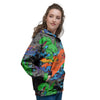 Dinosaur T-rex Graffiti Print Women's Hoodie-grizzshop