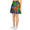 Dinosaur T-rex Graffiti Print Women's Skirt-grizzshop