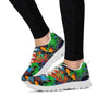 Dinosaur T rex Graffiti Print Women's Sneakers-grizzshop