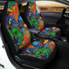 Dinosaur T-rex Graffiti Printt Car Seat Covers-grizzshop