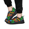 Dinosaur T-rex Graffiti Printt Men's Sneakers-grizzshop