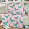 Dinosaur T rex Pattern Print Blanket-grizzshop