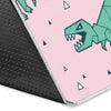 Dinosaur T rex Pattern Print Floor Mat-grizzshop