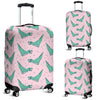 Dinosaur T rex Pattern Print Luggage Cover Protector-grizzshop