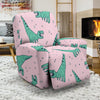 Dinosaur T rex Pattern Print Recliner Cover-grizzshop