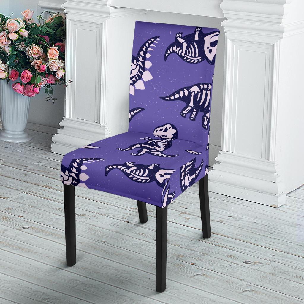 Dinosaur T rex Print Pattern Chair Cover-grizzshop