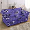 Dinosaur T rex Print Pattern Loveseat Cover-grizzshop