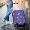 Dinosaur T rex Print Pattern Luggage Cover Protector-grizzshop